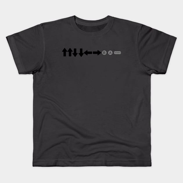 cheat code Kids T-Shirt by ThatGeekThing